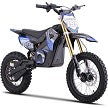 MotoTec 48v 1800w Pro Electric Dirt Bike Lithium Blue