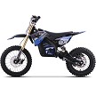 MotoTec 48v 1800w Pro Electric Dirt Bike Lithium Blue